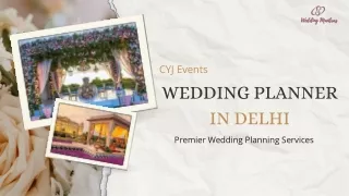 Destination Wedding Planner near Delhi – CYJ Events
