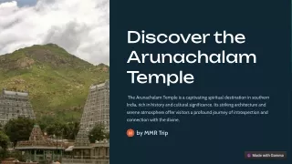 How To Reach Arunachalam Temple