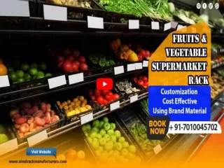 Fruits & Vegetable Supermarket Rack|Chennai|Vijayawada|Guntur|Tirupati|Kadapa