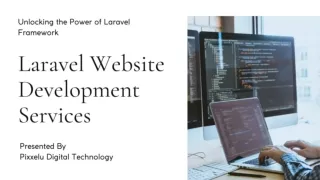 Laravel Website Development Services - Pixxelu Digital Technology