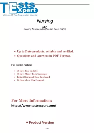 Ace the NEX Top Strategies for Nursing Entrance Exam Success
