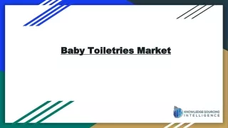 Baby Toiletries Market