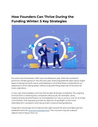 How Founders Can Thrive During the Funding Winter_ 5 Key Strategies