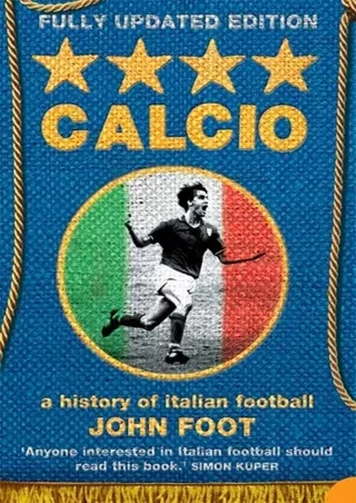read❤ Calcio: A History of Italian Football