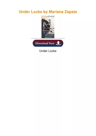 Under Locke by Mariana Zapata