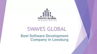 Best Software Development Company in Leesburg