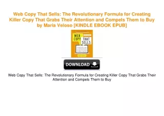 Web Copy That Sells: The Revolutionary Formula for Creating Killer Copy That Grabs Their
