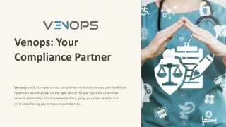 Venops: The choice for an OIG compliance suite of services for your business