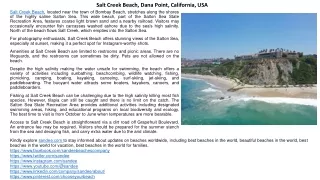 Discover Salt Creek Beach Park in Dana Point, California | Surfing, Volleyball, and Bike Paths
