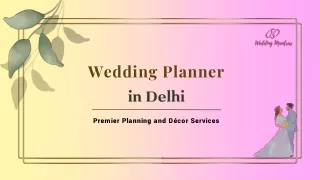 Best Wedding Decorators in Delhi NCR – Call CYJ Events