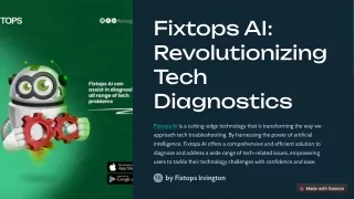 Fixtops-AI-Revolutionizing-Tech-Diagnostics