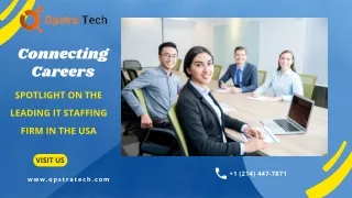 Connecting Careers Spotlight on the Leading IT Staffing Firm in the USA