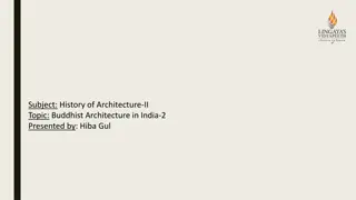 Evolution of Buddhist Architecture in India