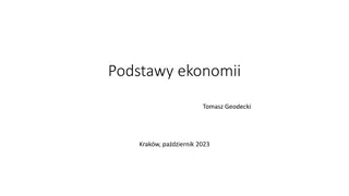 Basics of Economics with Tomasz Geodecki: Course Overview and Objectives