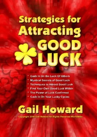 Download Strategies for Attracting Good Luck