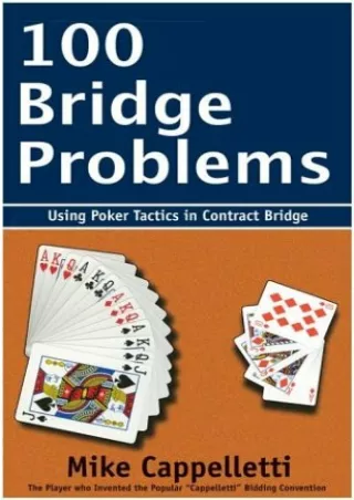 Download PDF 100 Bridge Problems
