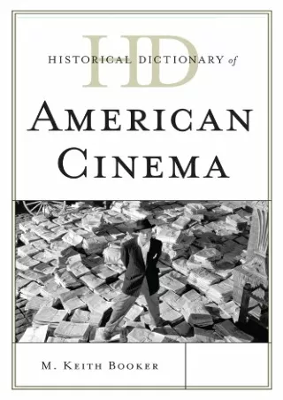 Ebook (download) Historical Dictionary of American Cinema (Historical Dictiona