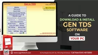 Guide to Download & Install on Your PC Gen TDS Software