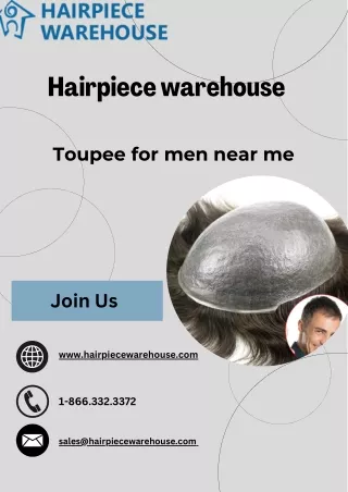 The Ultimate Guide to Mens Toupee: Styles, Fit, and Maintenance