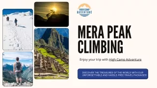 Mera Peak Climbing