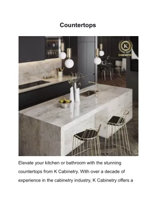 Countertops