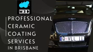 Professional Ceramic Coating services in Brisbane