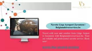 Navette Liege Aeroport Zaventem Belgiumdriverservices.be