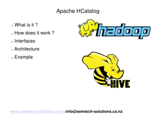 An introduction to Apache HCatalog