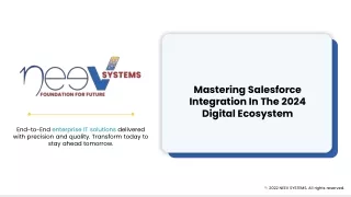 Mastering Salesforce Integration In The 2024 Digital Ecosystem - Neev Systems