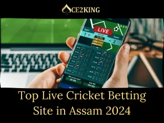 Top Live Cricket Betting Site in Assam 2024