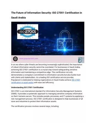The Future of Information Security_ ISO 27001 Certification in Saudi Arabia (1)