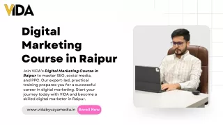 Digital Marketing Course in Raipur 986