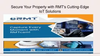 Secure Your Property with RMT's Cutting-Edge RMT's Cutting-Edge