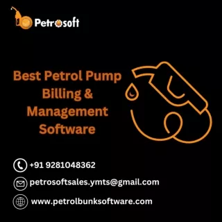 Best petrosl pump billing & management software-Petrosoft