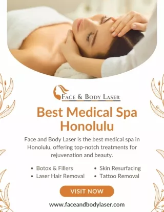 Best Medical Spa Honolulu