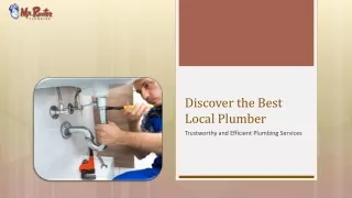 Discover the Best Local Plumber