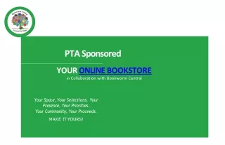 Bookworm Central PTA Sponsored School Online Bookstores