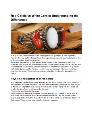 Red Corals vs White Corals_ Understanding the Differences