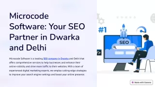 Best SEO company in Dwarka