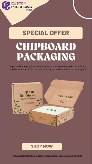 Chipboard Packaging