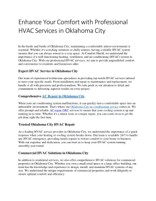 Enhance Your Comfort with Professional HVAC Services in Oklahoma City (3)