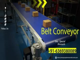 Belt Conveyor Manufacturers