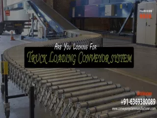 Truck Loading Conveyor Manufacturers