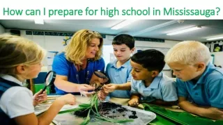 How can I prepare for high school in Mississauga