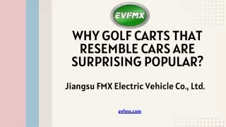 Golf Cart That Looks Llike a Car | Know Why These Are Surpising Popular