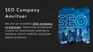 SEO Company Amritsar 1