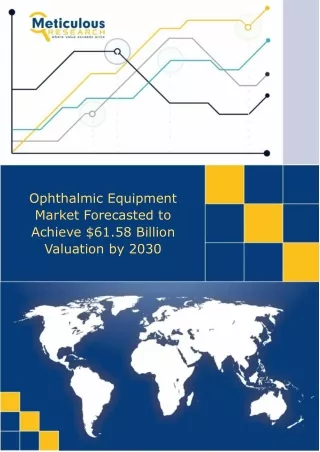 Ophthalmic Equipment Market Forecasted to Achieve $61.58 Billion Valuation by 2030