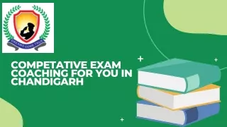 Competative exam Coaching for you in Chandigarh