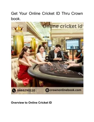 The Superb Dream Exchange ID Platform Is Crownonline Book