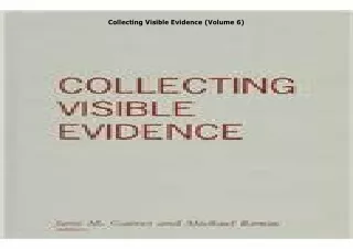 PDF✔️Download❤️ Collecting Visible Evidence (Volume 6)